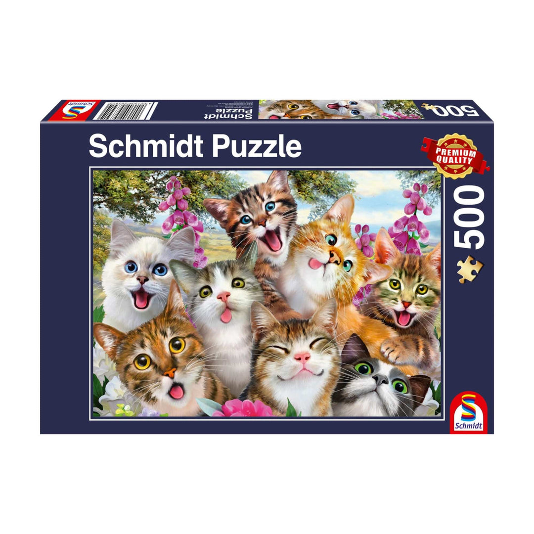 Cat Selfie (500 pcs) CASSE-TÊTE - 400 - 550 morceaux