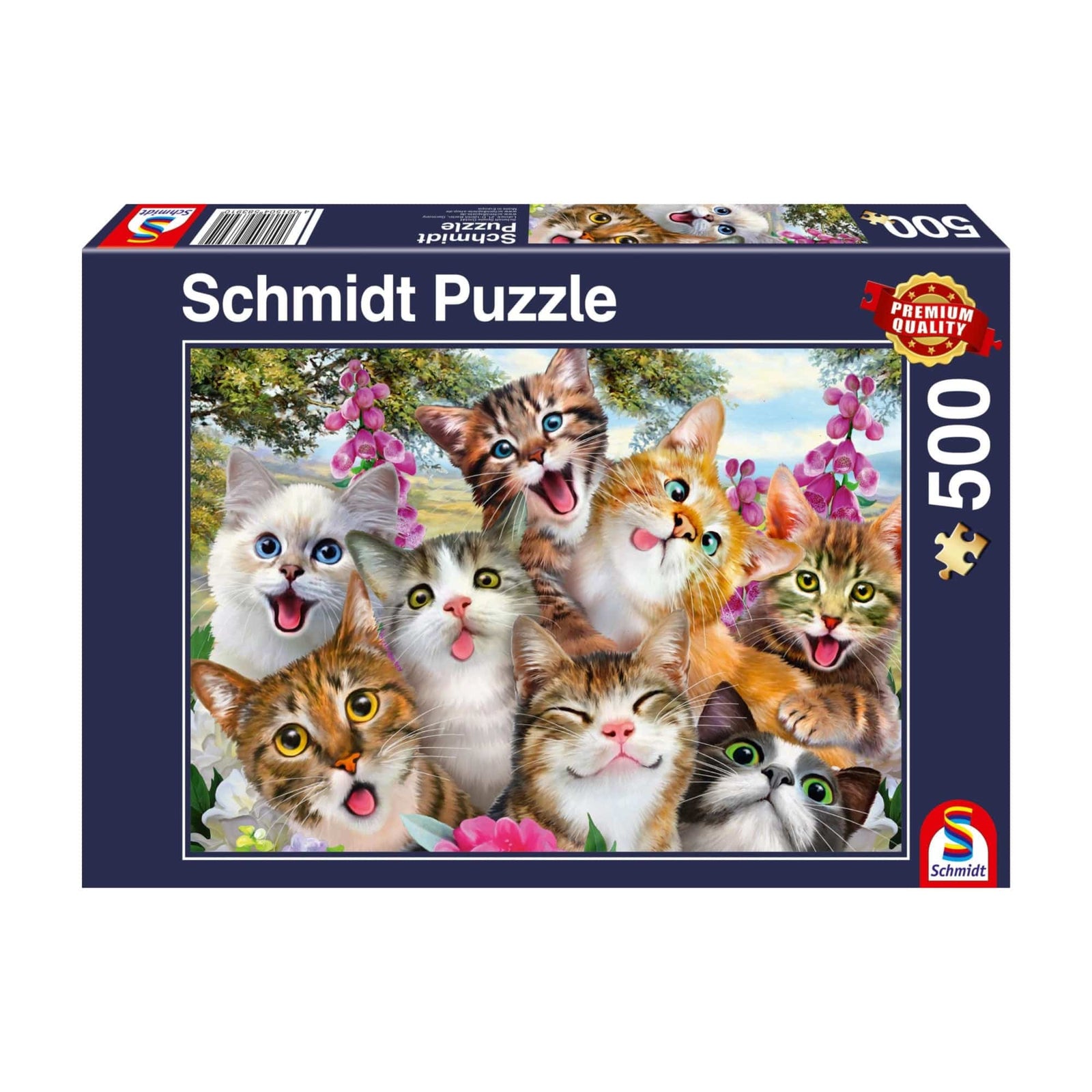 Cat Selfie (500 pcs) CASSE-TÊTE - 400 - 550 morceaux
