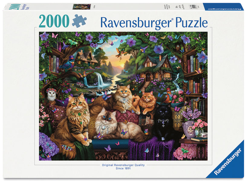 Cat Tail Cottage (2000 pcs) CASSE-TÊTE - 2000 morceaux