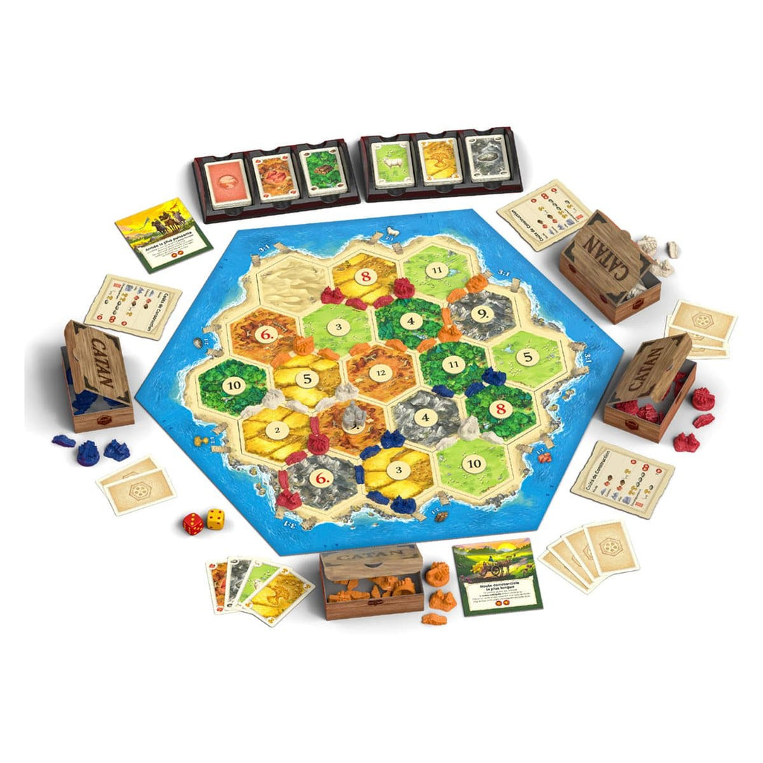 Catan - Big Box 6e Edition (FR) JEUX - Stratégie - Stratégie léger