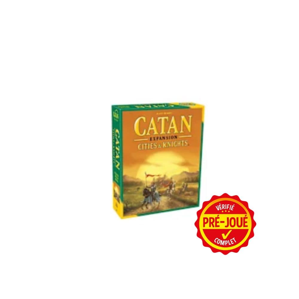 Catan: Cities &amp; Knights Exp. (pré-joué) (EN) BAZAR - Bazar - Stratégie