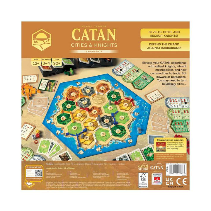 CATAN Exp: Cities & Knights - 6th Edition (EN) JEUX - Stratégie - Stratégie léger