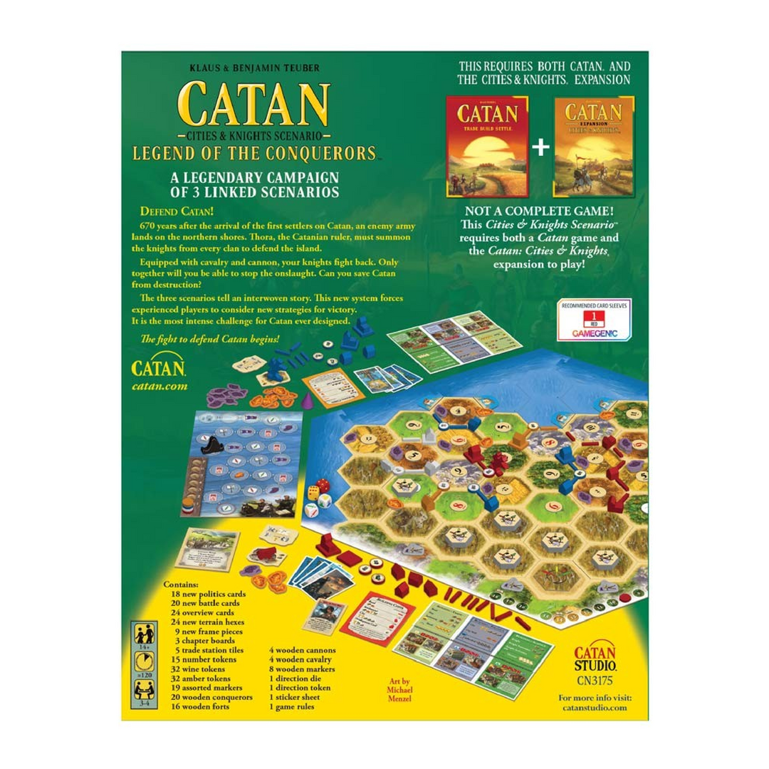 CATAN Exp: Legend of the Conquerors (EN) JEUX - Stratégie - Stratégie léger