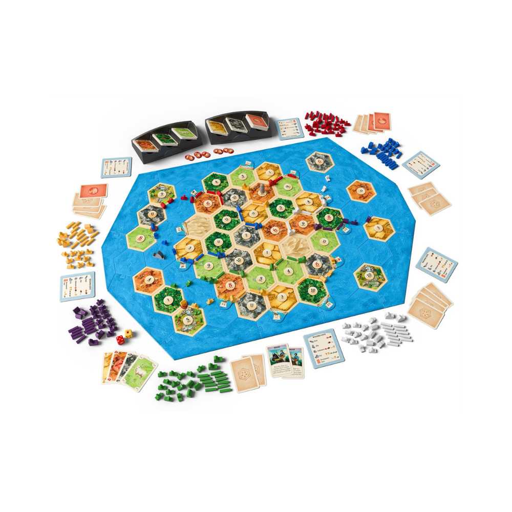 CATAN Exp: Seafarers 5-6 Players - 6th Edition (EN) JEUX - Stratégie - Stratégie léger