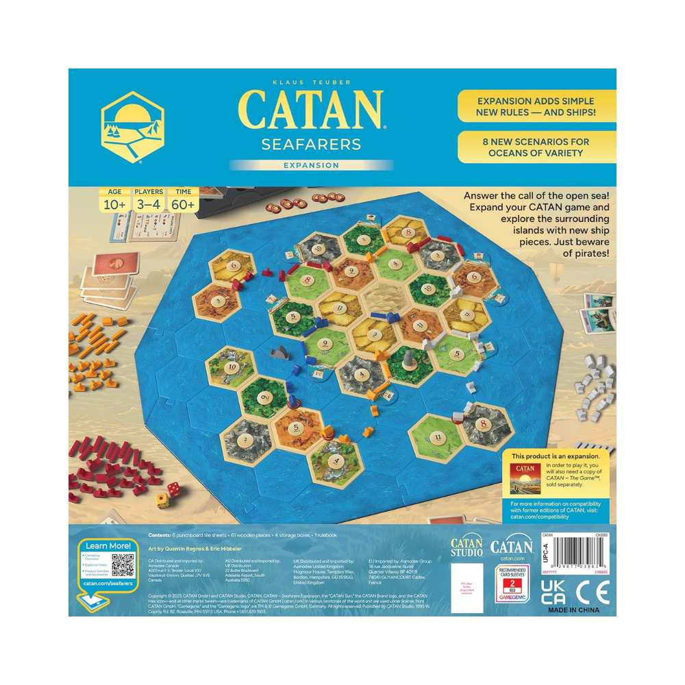 CATAN Exp: Seafarers - 6th Edition (EN) JEUX - Stratégie - Stratégie léger