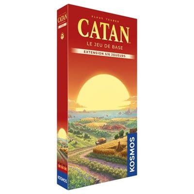 CATAN Ext: 5-6 Joueurs - 6e Edition (FR) JEUX - Stratégie - Stratégie léger