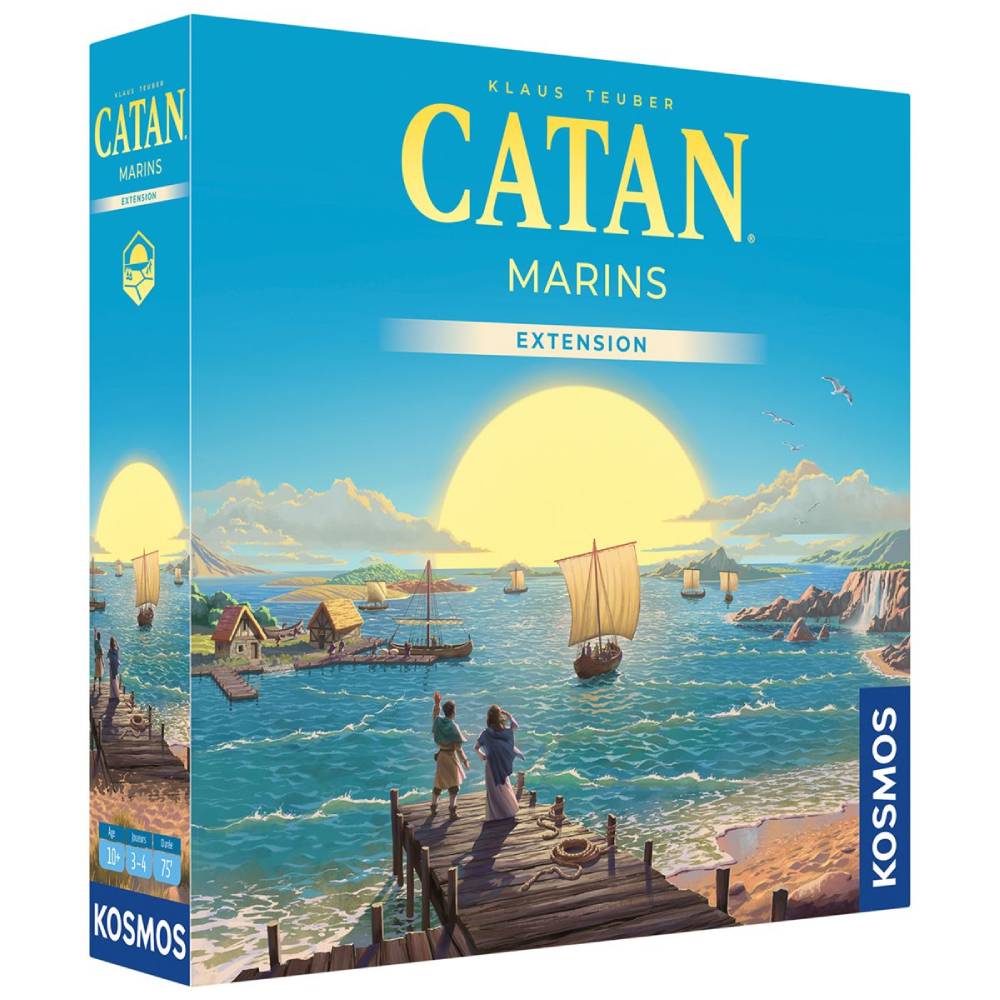 CATAN Ext: Marins - 6e Edition (FR) JEUX - Stratégie - Stratégie léger