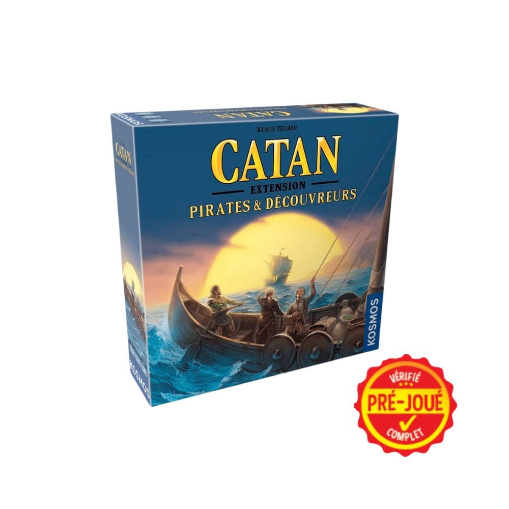 Catan: Ext- Pirates &amp; découvreurs 5e édition (FR) (pré-joué) BAZAR - Bazar - Stratégie