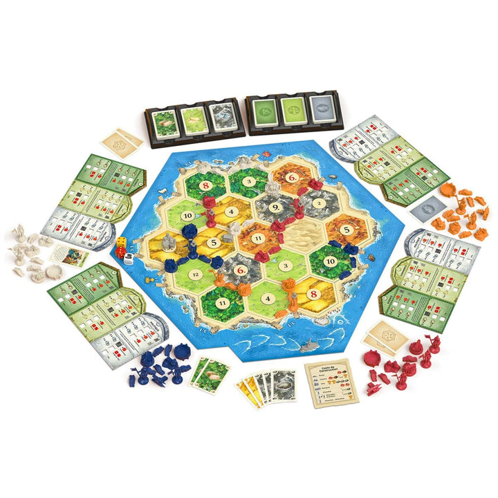 CATAN Ext: Villes et Chevaliers 5-6 Joueurs - 6e Edition (FR) JEUX - Stratégie - Stratégie léger