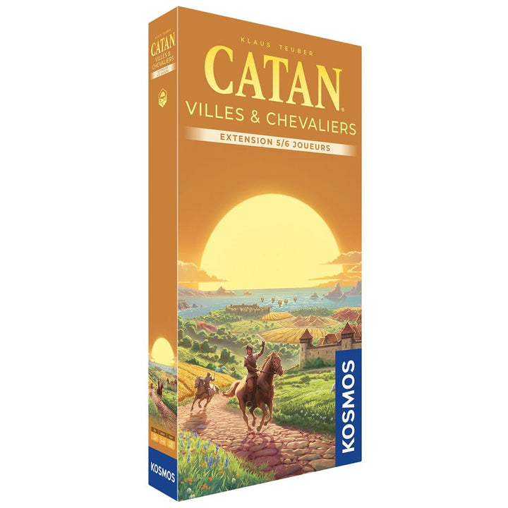 CATAN Ext: Villes et Chevaliers 5-6 Joueurs - 6e Edition (FR) JEUX - Stratégie - Stratégie léger