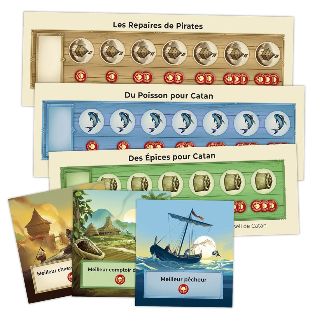 CATAN Ext: Villes et Chevaliers - 6e Edition (FR) JEUX - Stratégie - Stratégie léger