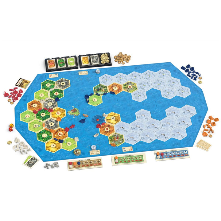CATAN Ext: Villes et Chevaliers - 6e Edition (FR) JEUX - Stratégie - Stratégie léger