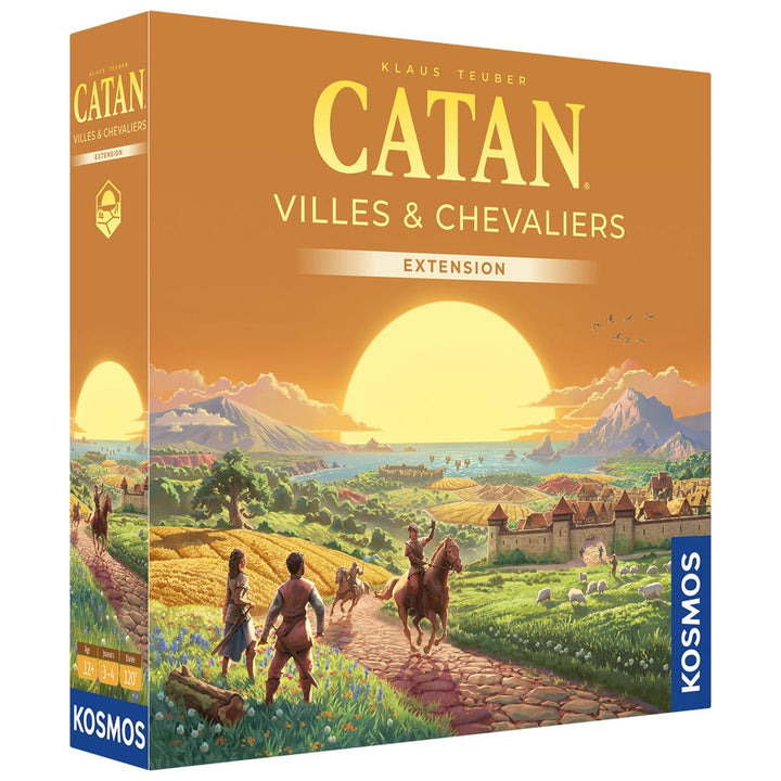 CATAN Ext: Villes et Chevaliers - 6e Edition (FR) JEUX - Stratégie - Stratégie léger