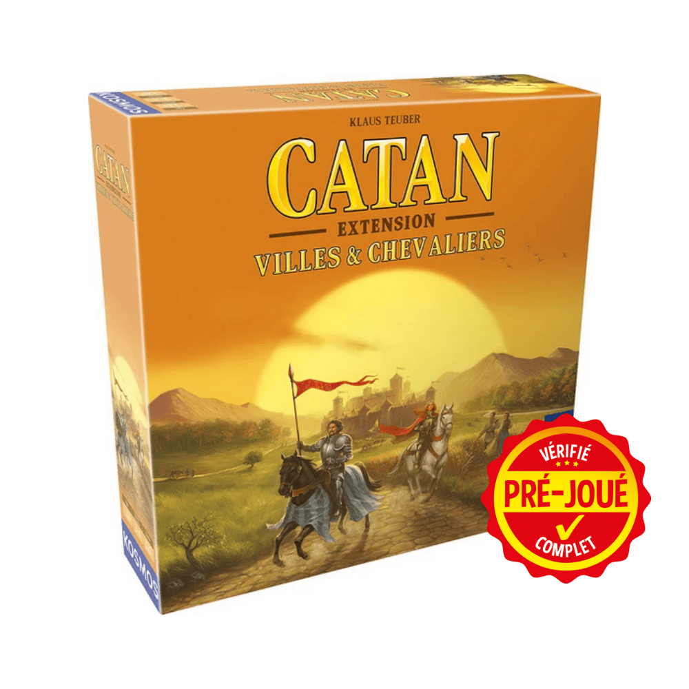 Catan - Ext. Villes et chevaliers (pré-joué) (FR) BAZAR - Bazar - Stratégie