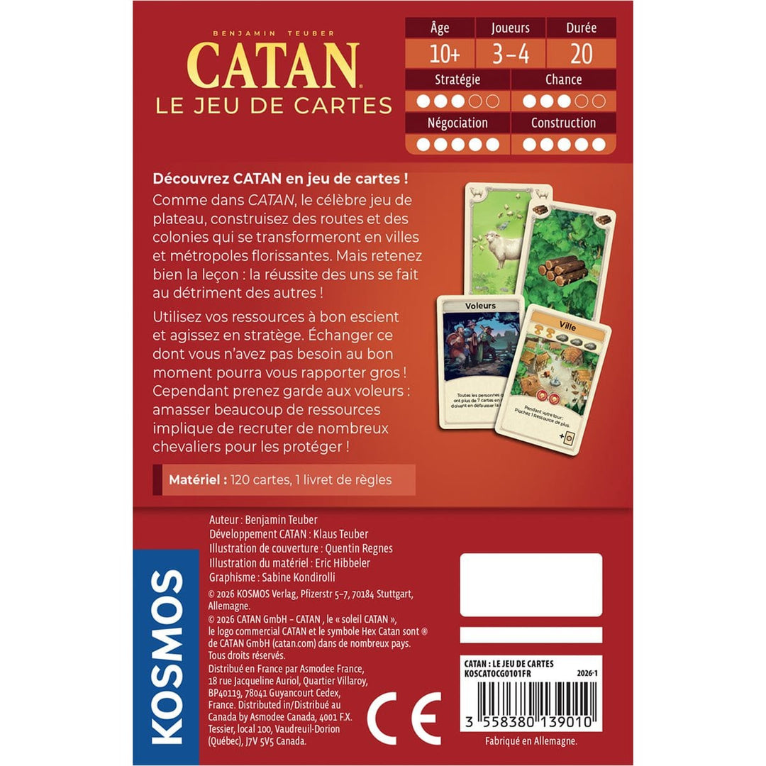 CATAN: Le Jeu de Cartes (FR) JEUX - Famille