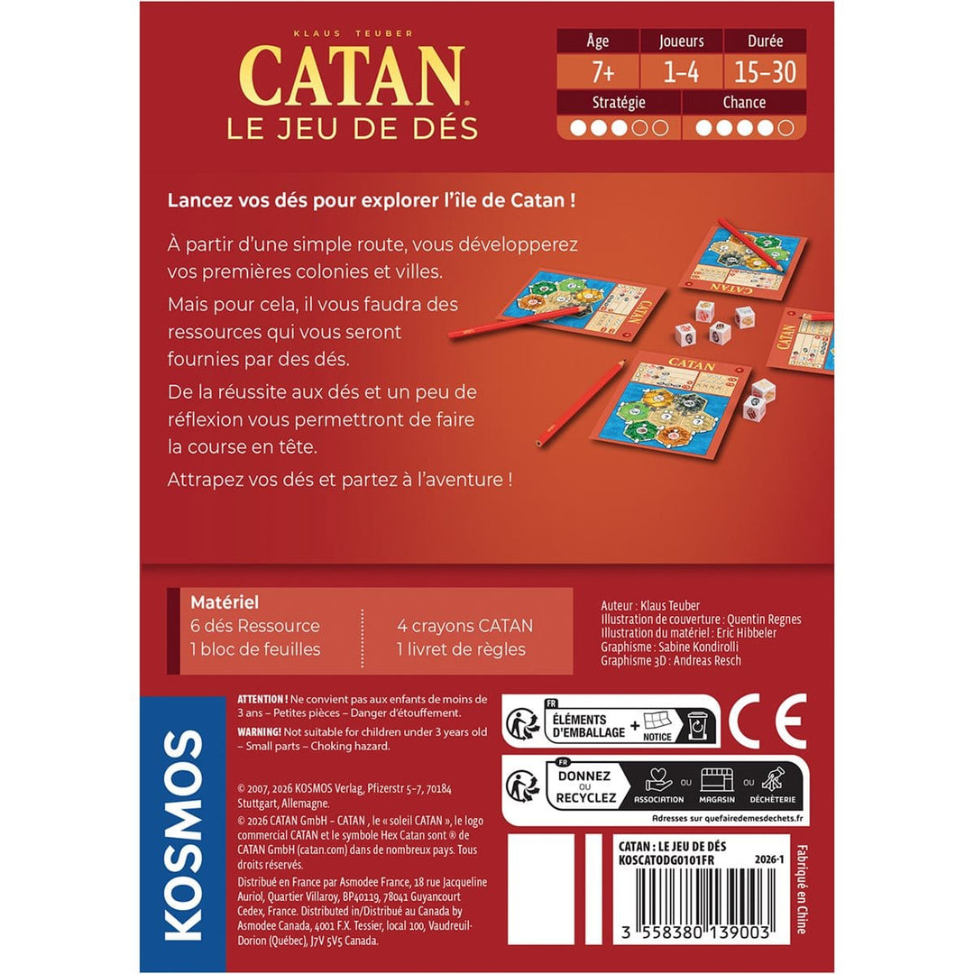 CATAN: Le jeu de dés (FR) JEUX - Famille