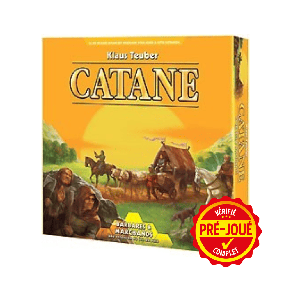 Catane: Ext. Barbares et Marchands - version 2010 [pré-joué] (FR) BAZAR - Bazar - Famille