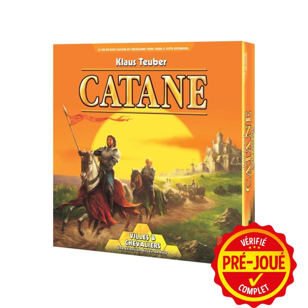 Catane: Ext. Villes et chevaliers - version 2010 [pré-joué] (FR) BAZAR - Bazar - Famille