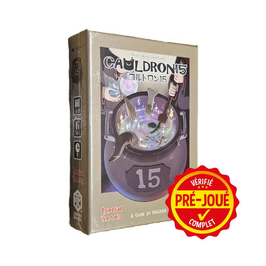 Cauldron 15 (pré-joué) (EN) BAZAR - Bazar - Stratégie