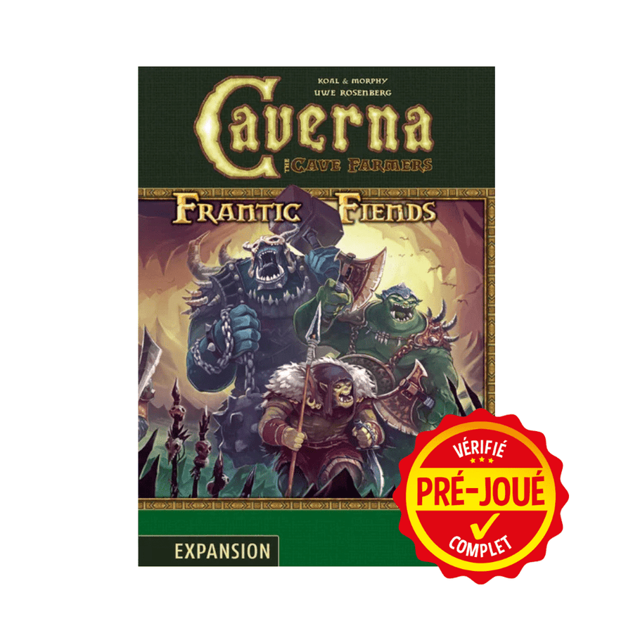 Caverna - Exp. The Cave Farmers - Frantic Fiends (pré-joué) (EN) BAZAR - Bazar - Stratégie
