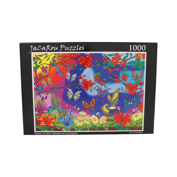 Puzzle 1000: Papillons et colibris - L'As des jeux - Boutique de jeux