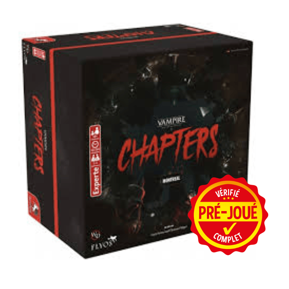 Chapters : Vampire The Masquerade - 1. Montreal (pré-joué) (EN) BAZAR - Bazar - Stratégie
