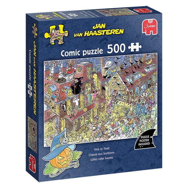 Chasse aux bonbons, JvH |  Trick or treat, JvH (500 pcs) CASSE-TÊTE - 400 - 550 morceaux