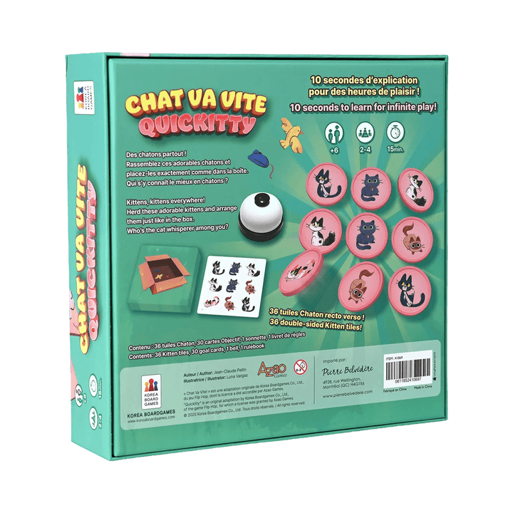 Chat va vite / Qickkitty (ML) JEUX - Enfants - Enfants 6 ans +