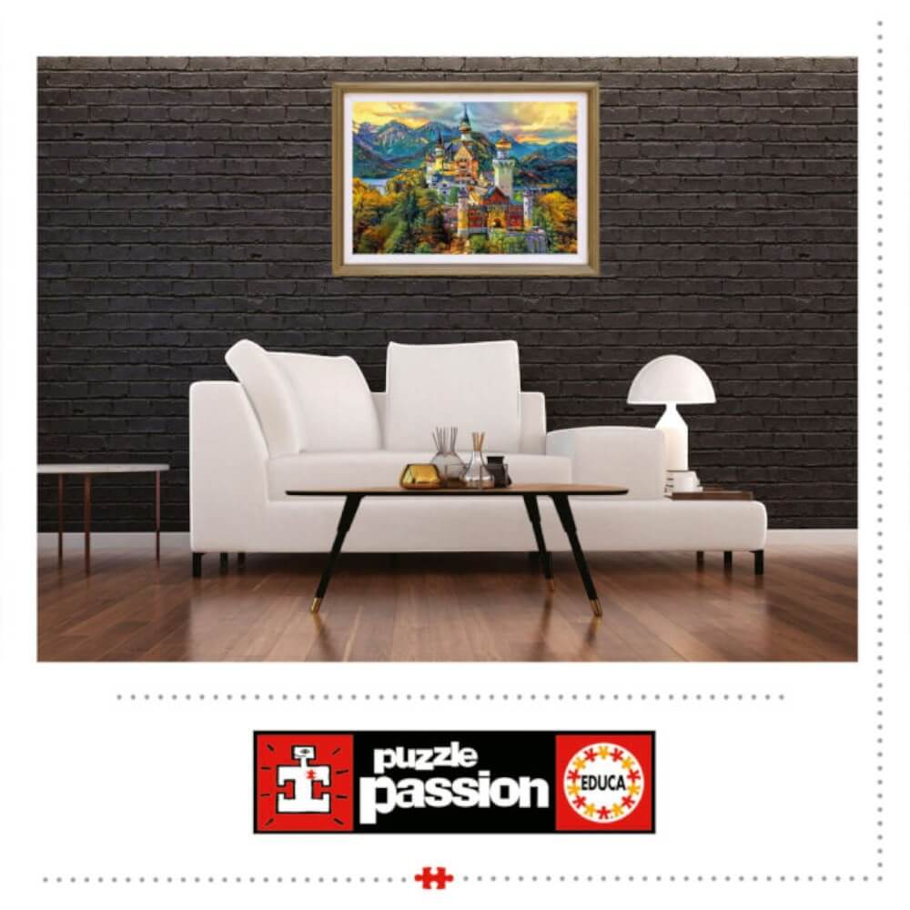 Château de Neuschwanstein | Neuschwanstein Castle (Puzzle 1000 pcs) CASSE-TÊTE - 1000 morceaux