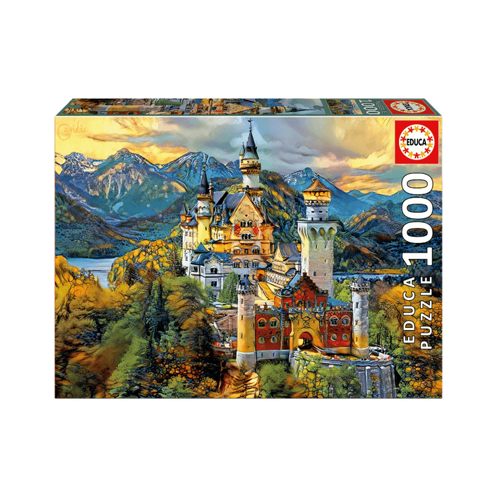 Château de Neuschwanstein | Neuschwanstein Castle (Puzzle 1000 pcs) CASSE-TÊTE - 1000 morceaux
