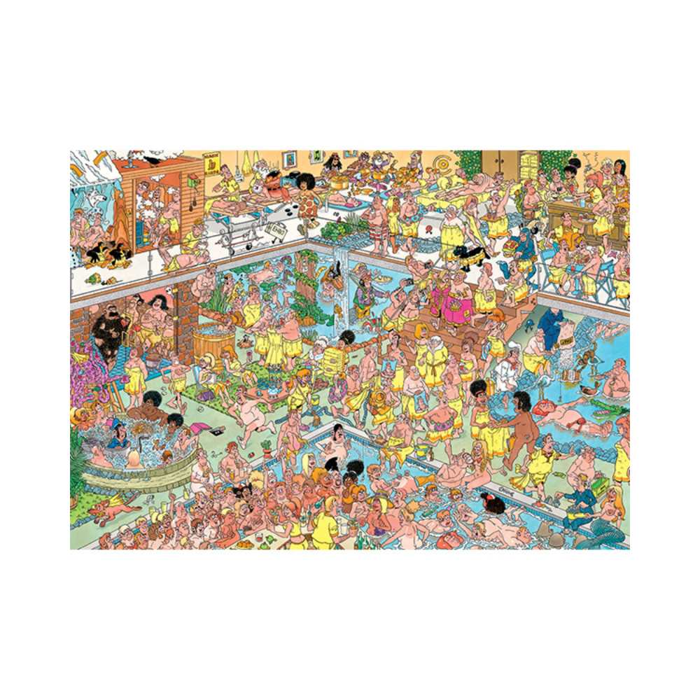 Chaud devant, chaos dedans, JvH (Puzzle 1000 pcs) CASSE-TÊTE - 1000 morceaux