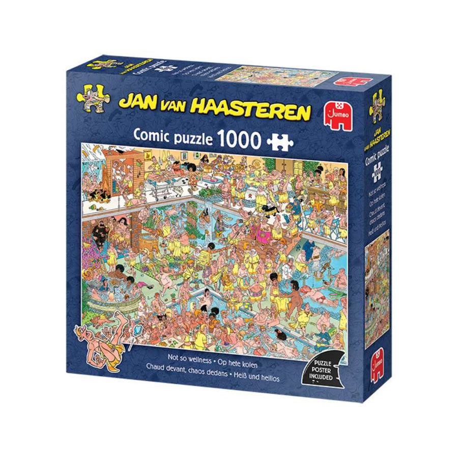 Chaud devant, chaos dedans, JvH (Puzzle 1000 pcs) CASSE-TÊTE - 1000 morceaux