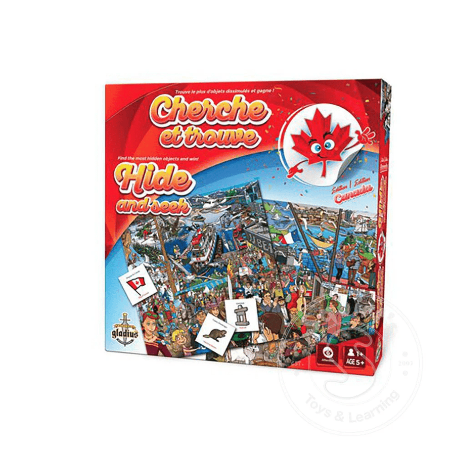 Cherche et trouve : Canada | Hide and Seek: Canada (ML) JEUX - Enfants - Enfants 5 ans +