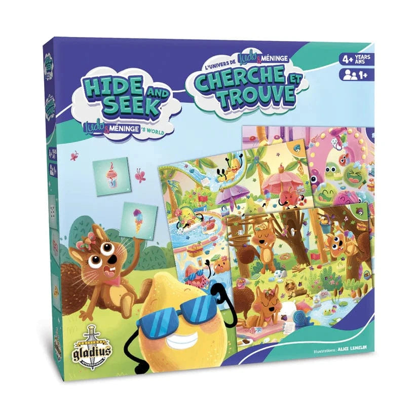 Cherche et Trouve - L'univers de Ludo & Méninge JEUX - Enfants - Enfants 4 ans +