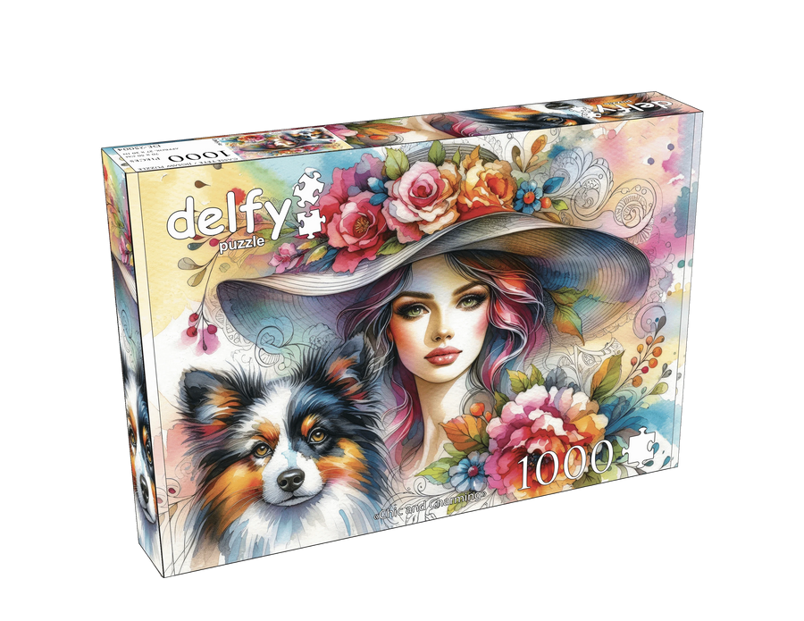 Chic and Charming (1000 pcs) CASSE-TÊTE 1000 morceaux
