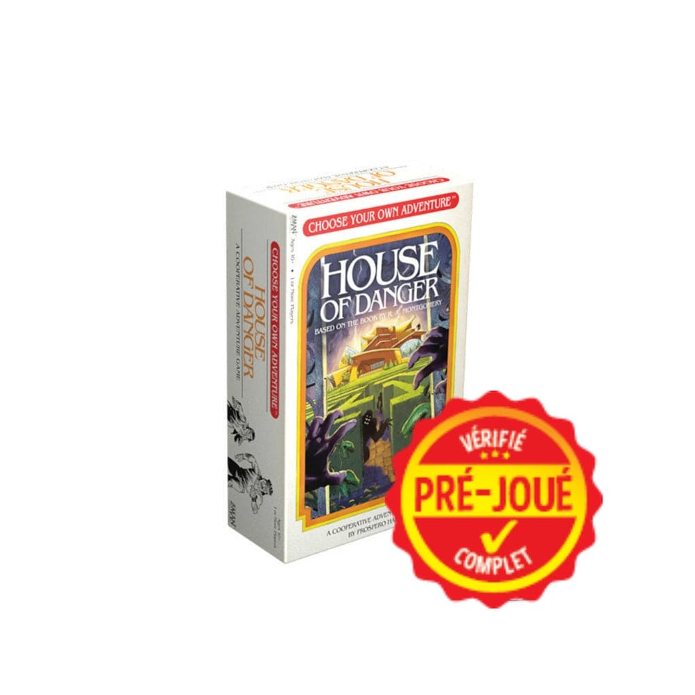 Choose your own adventure: House of danger [pré-joué] (EN) BAZAR - Bazar - COOP