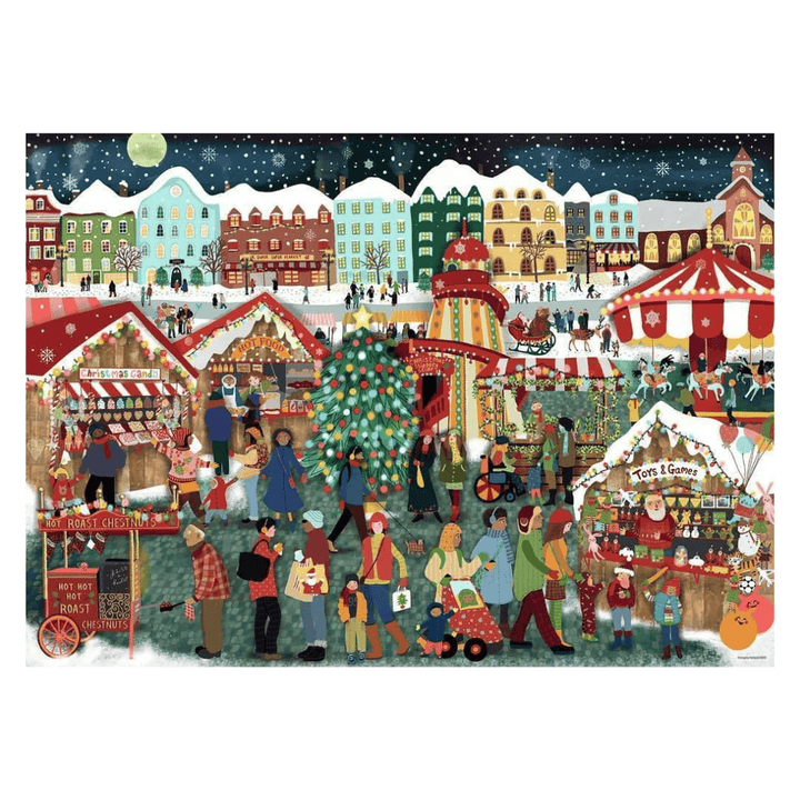 Christmas Market (1000pcs) CASSE-TÊTE - 1000 morceaux