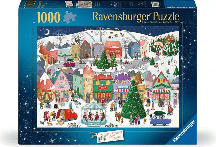 Christmas Town (1000 pcs) CASSE-TÊTE - 1000 morceaux