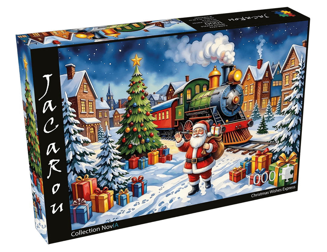 Christmas Wishes Express (1000 pcs) CASSE-TÊTE - 1000 morceaux