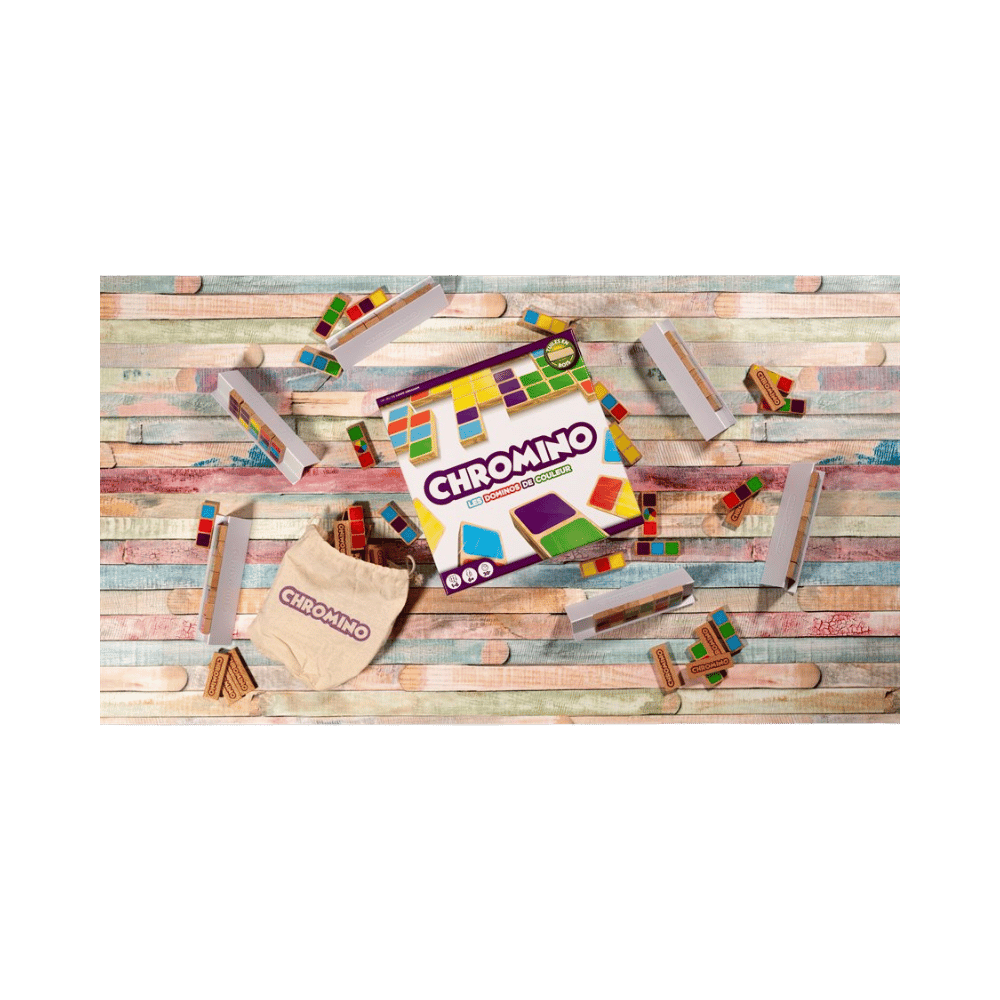 Chromino - Version en bois (ML) JEUX - Classiques