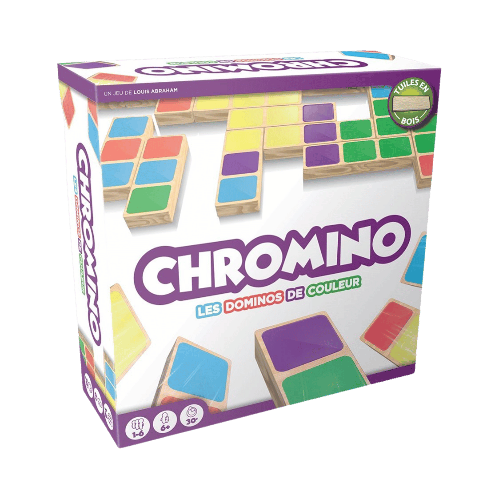 Chromino - Version en bois (ML) JEUX - Classiques