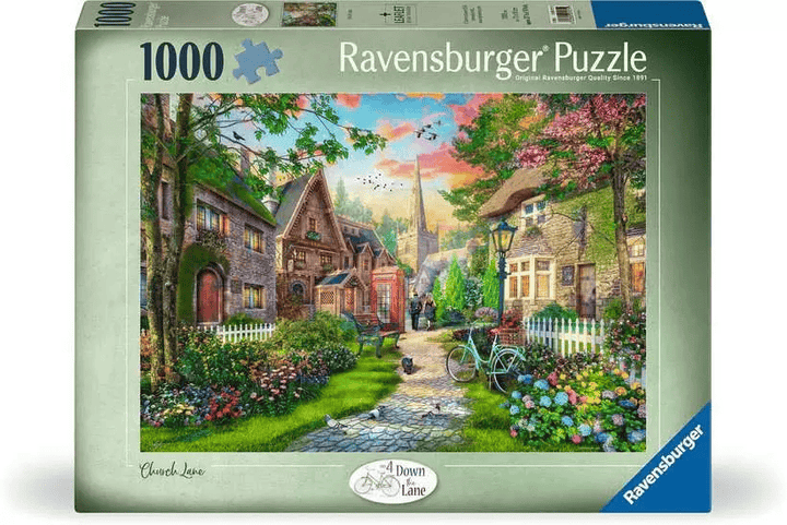 Church Lane (1000 pcs) CASSE-TÊTE - 1000 morceaux