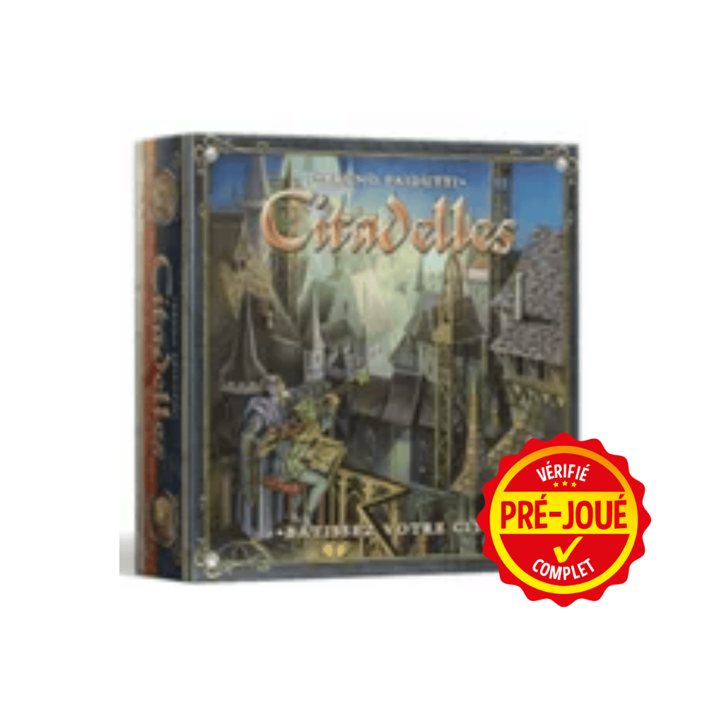 Citadelles - Édition 2016 (pré-joué) (FR) BAZAR - Bazar - Stratégie