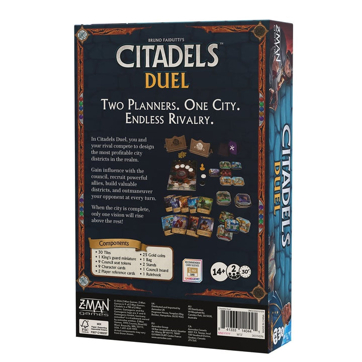 Citadels Duel (EN) JEUX - Deux joueurs