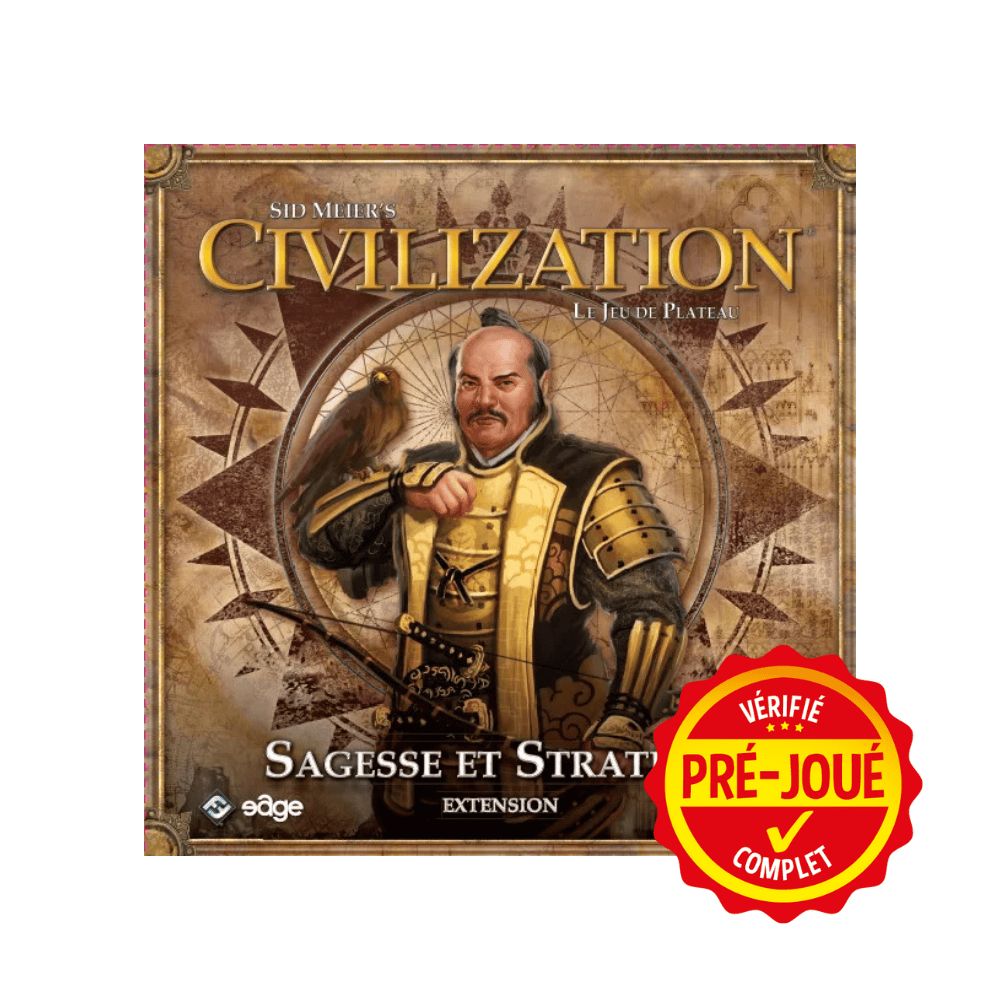 Civilisation Ext : Sagesse et Stratégie (pré-joué) (FR) BAZAR - Bazar - Stratégie