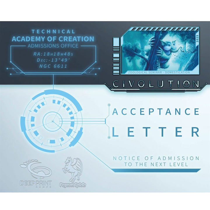 Civolution: Acceptance Letter Exp. (EN) JEUX - Stratégie - Stratégie avancé