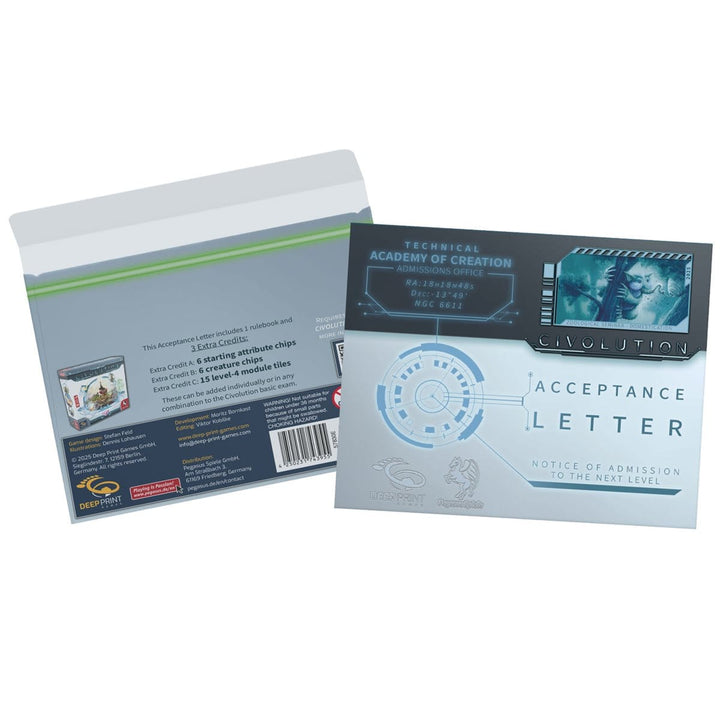 Civolution: Acceptance Letter Exp. (EN) JEUX - Stratégie - Stratégie avancé