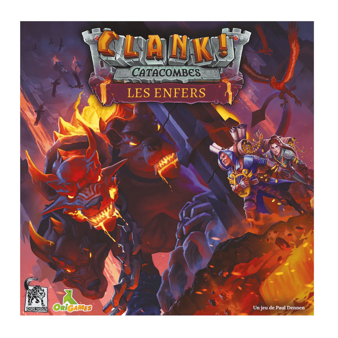 Clank! catacombes ext. 2 - Les enfers (FR) JEUX - Stratégie - Stratégie intermédiaire