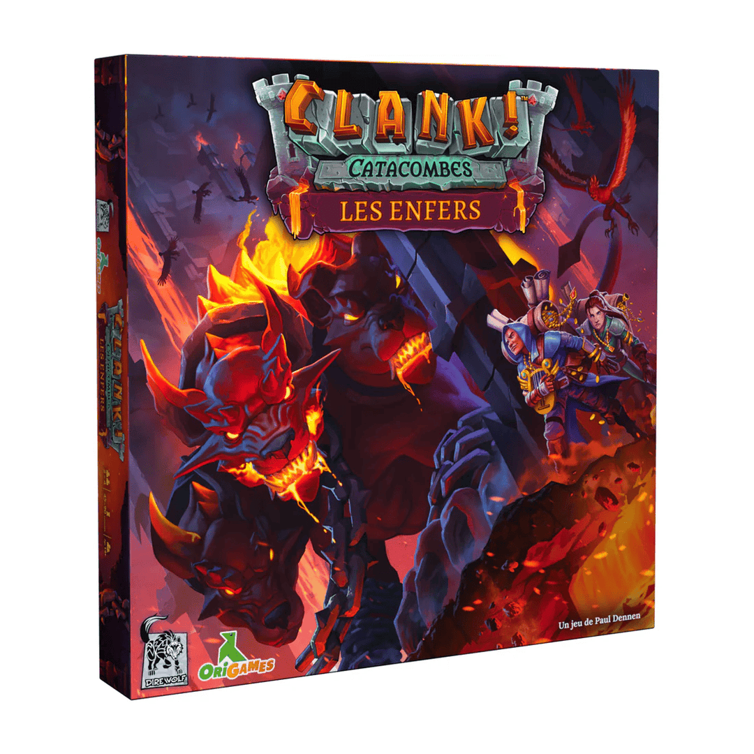Clank! catacombes ext. 2 - Les enfers (FR) JEUX - Stratégie - Stratégie intermédiaire