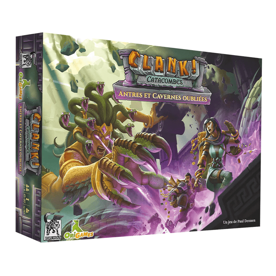 CLANK! - Catacombes - Ext. Antres et Cavernes Oubliées (FR) JEUX - Stratégie - Stratégie intermédiaire
